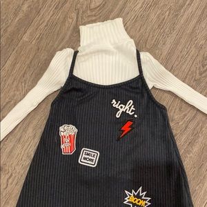 Perfect condition Zara Girls patch dress